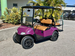 2020 E-Z-GO RXV Elite Lithium Plum Golf Cart for Sale (Plum Purple) image 0