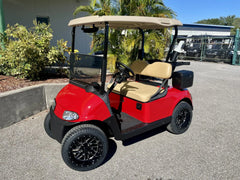 2019 E-Z-GO RXV Lithium Golf Cart for Sale (Flame Red) image 0