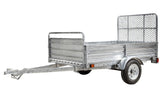DK2 5-ft x 7-ft Steel Utility Trailer with Ramp Gate ( 1639-lb Capacity ) 2491713 image 0