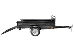 DK2 5-ft x 7-ft Steel Utility Trailer with Ramp Gate ( 1639-lb Capacity ) 2491711 image 1