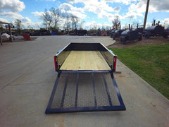 5′ X 10′ Utility Trailer Straight Deck 18″ Sides Tall Gate image 17