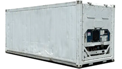 20ft Used Certified Refrigerated Shipping Container image 0