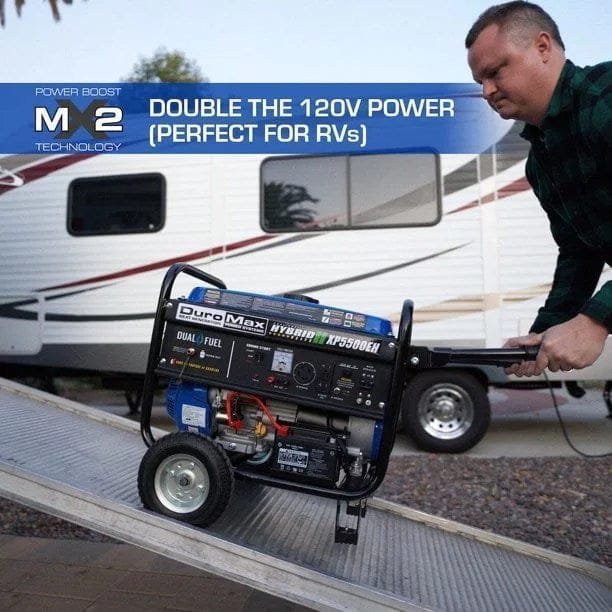 DuroMax XP5500EH 5,500 Watt Portable Dual Fuel Gas Propane Powered Generator image 5