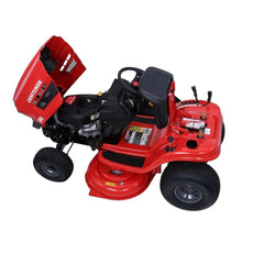 CRAFTSMAN Riding Lawn Mower with Snow Plow image 1
