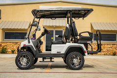 White 2024 EVolution D5 Maverick 2+2 Golf Cart for Sale image 1