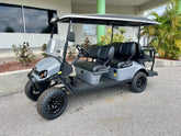 2026 E-Z-GO Express 6 ELiTE Lithium Lifted Slate Golf Cart for Sale image 0