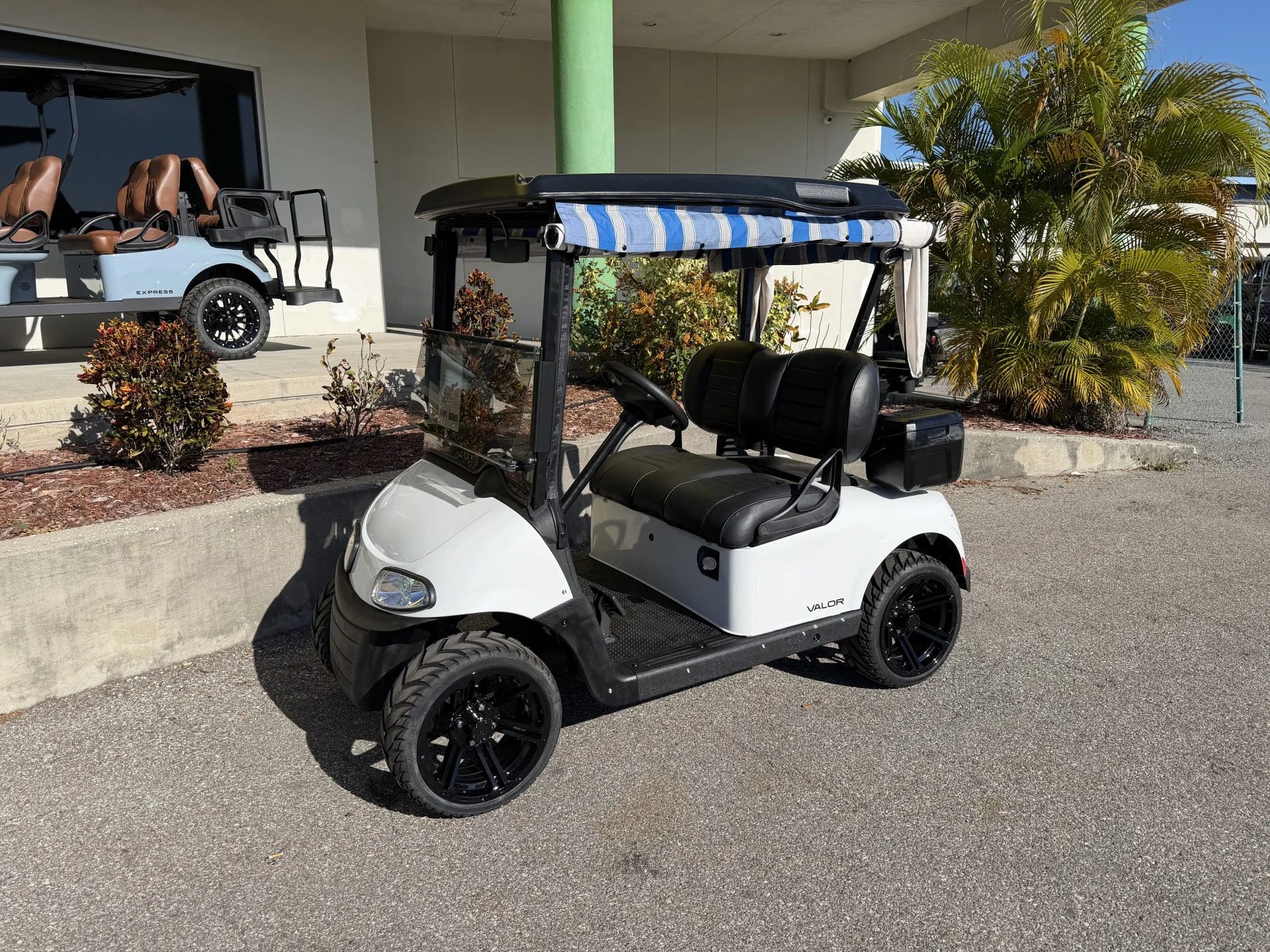 2020 RXV Elite E-Z-GO Lithium Golf Cart for Sale (White) image 0