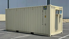 Rent 20ft Ground Level Office and Storage Combo Container image 2