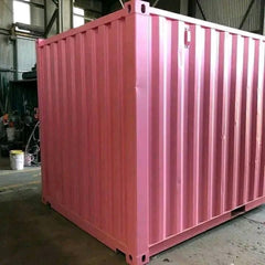10 ft Pink Container with Roll‑Up Door image 2