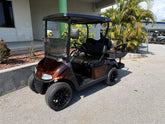 2020 E-Z-GO Lithium Custom Flame RXV Elite Golf Cart for Sale image 0
