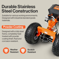 SuperHandy Orange Steel Dolly 5396040 image 5