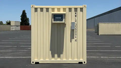 Rent 20ft Ground Level Office and Storage Combo Container image 1