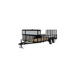 Carry-On Trailer 6-ft x 16-ft Treated Lumber Utility Trailer with Ramp Gate image 0