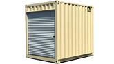 10ft New High Cube Storage Container with Roll-Up Door image 0
