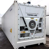 40 Feet Freezer Container Compact Mobile Cold Storage -40°C Reefer Container image 0