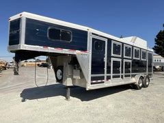 2005 Jamco 4 Horse Gooseneck Trailer image 0