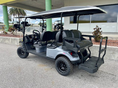 2026 E-Z-GO Express 6 ELiTE Lithium Lifted Slate Golf Cart for Sale image 1