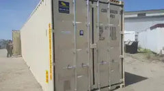 Rent 40ft High Cube (9.5ft) Storage Container w/ Doors on Both Ends image 1