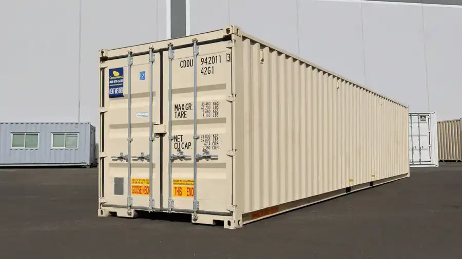 40ft New Shipping Container with Doors on Both Ends image 2