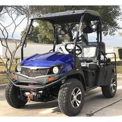 400cc GVX Gas Golf Cart UTV 4×4 With Rear Flip Seat Street Legal Light Package All Wheel Drive image 0