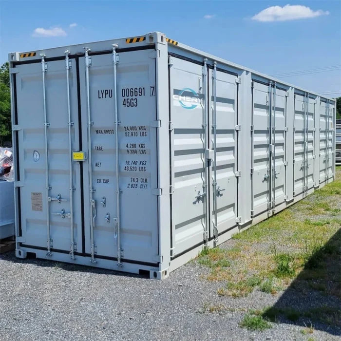 NEW 40ft High Cube Shipping Container – Open Side 4 Doors image 2