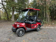 Red 2023 Tomberlin E2 SS Coupe Golf Cart for Sale image 0