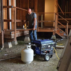DuroMax XP5500EH 5,500 Watt Portable Dual Fuel Gas Propane Powered Generator image 2