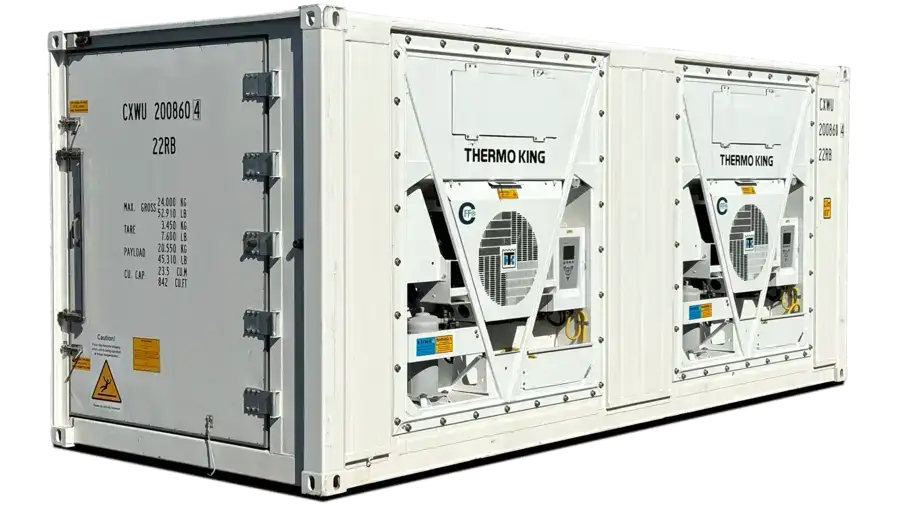 20ft Blast Freezer Container -40°F to 70°F image 0