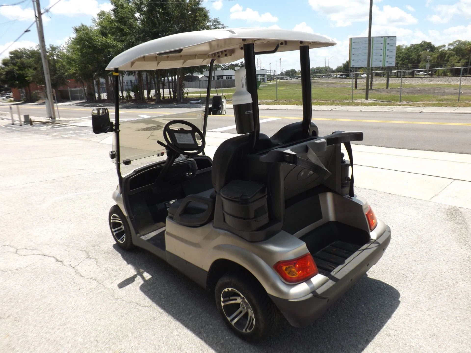 Grey 2022 Advanced EV AEV 2 Golf Cart for Sale image 4