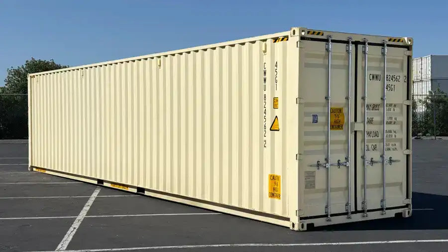 Rent 40ft High Cube (9.5ft) Storage Container w/ Doors on Both Ends image 15