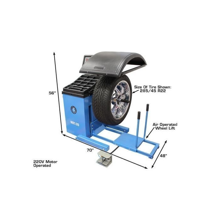 Atlas WBT210 Computer Truck Wheel Balancer image 5