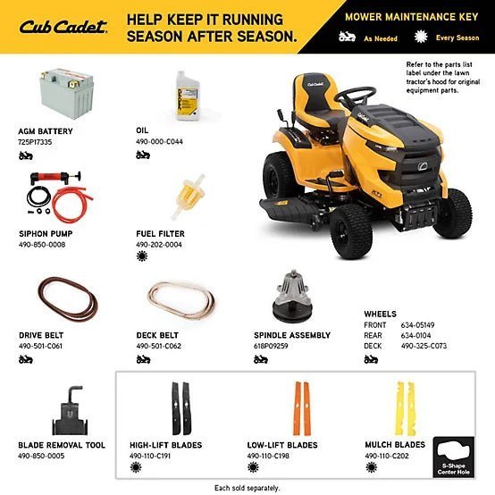 CUB CADET 42-Inch Gas Riding Lawn Tractor – IntelliPower Technology image 9