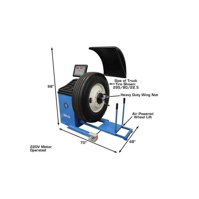 Atlas WBT210 Computer Truck Wheel Balancer image 4