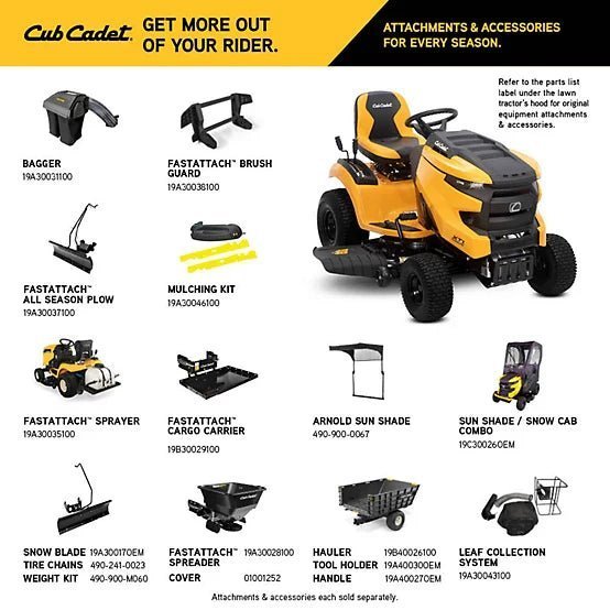 CUB CADET 42-Inch Gas Riding Lawn Tractor – IntelliPower Technology image 8