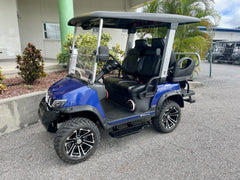 2026 Explorer 2+2 Tara Golf Cart for Sale (Electric Blue) image 0
