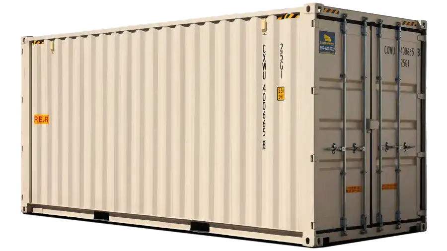 20ft New High Cube Shipping Container with Doors on Both Ends image 0