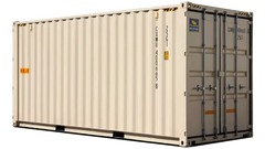 20ft New High Cube Shipping Container with Doors on Both Ends image 0