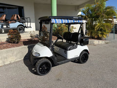 2020 RXV Elite E-Z-GO  Lithium Golf Cart for Sale (White) image 0