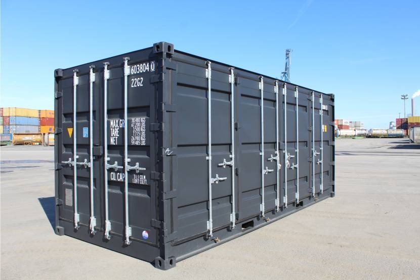 20ft High Cube Container – Hazardous Waste Container, Side opening (9ft 6′ high) image 0