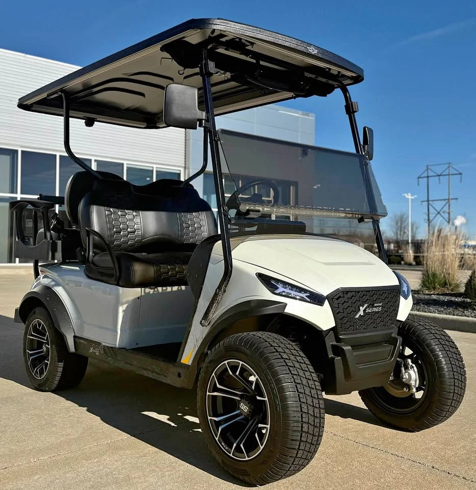 White 2024 MadJax X-Series 4 Golf Cart for Sale image 0