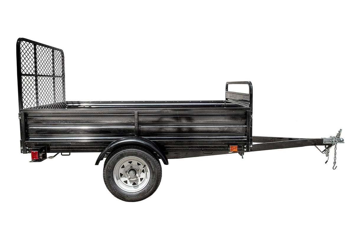 DK2 5-ft x 7-ft Steel Utility Trailer with Ramp Gate ( 1639-lb Capacity ) 2491711 image 0
