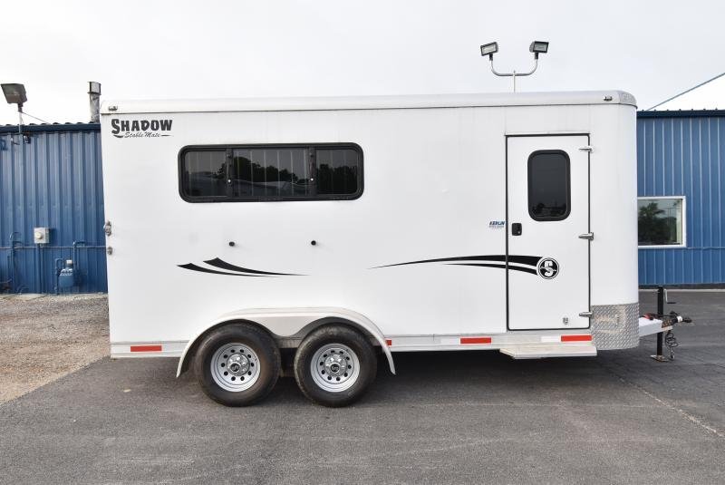 2021 Shadow Trailers Stablemate 3 Horse Trailer image 0