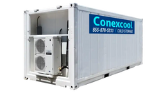 Single-Phase 20ft Refurbished Refrigerated Container Low Temp image 0