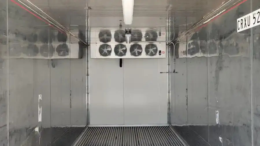 Single-Phase 20ft Refurbished Refrigerated Container Low Temp image 3
