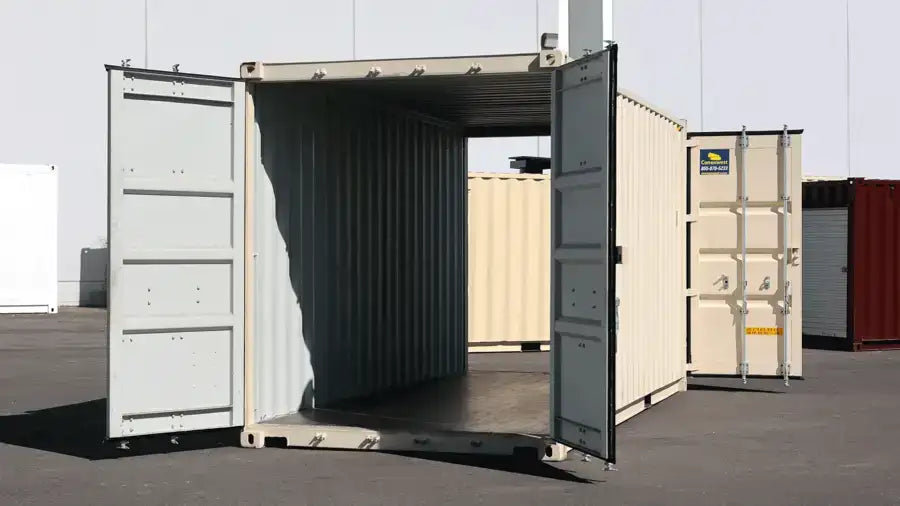 20ft New High Cube Shipping Container with Doors on Both Ends image 1