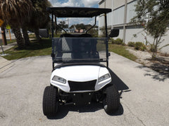 White 2023 HONOR LSV 2+2 G1 Lifted Lithium Golf Cart for Sale image 1