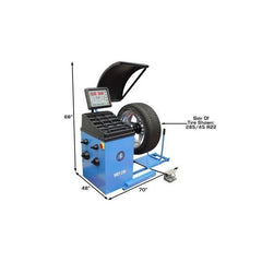 Atlas WBT210 Computer Truck Wheel Balancer image 1