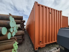 40 Foot High-Cube Insulated Shipping Container with 5 Ton Bard HVAC image 2