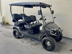 2026 E-Z-GO Liberty ELiTE Lithium Metallic Charcoal Golf Cart for Sale (Charcoal Gray) image 0