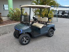 2020 E-Z-GO RXV Elite Lithium APEX Golf Cart for Sale (Storm Blue) image 0